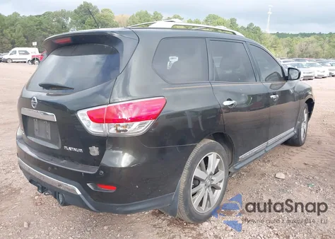 2015 Nissan Pathfinder Platinum из США, поврежденный, VIN 5N1AR2MN7FC682938